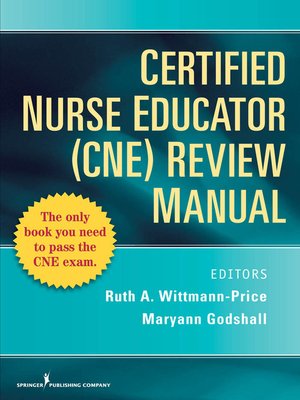 cover image of Certified Nurse Educator (CNE) Review Manual